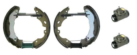 Bromsbackar, sats, Bakaxel Brembo Kit & fit K 24 040 BREMBO