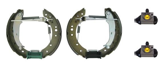 Bromsbackar, sats, Bakaxel Brembo K 54 012 BREMBO