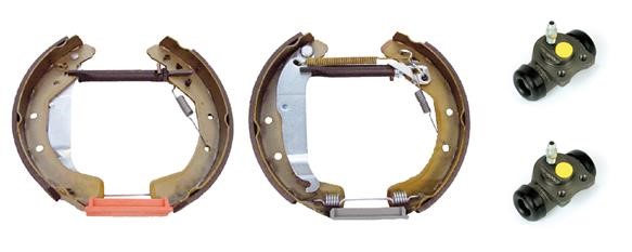 Bromsbackar, sats, Bakaxel Brembo K 59 037 BREMBO Bromsbackar, sats, Bakaxel Brembo K 59 037 BREMBO