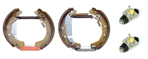 Bromsbackar, sats, Bakaxel Brembo K 59 038 BREMBO