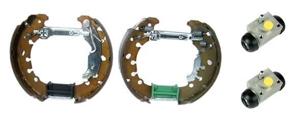 Bromsbackar, sats, Bakaxel Brembo Kit & fit K 59 046 BREMBO