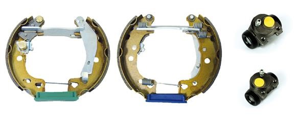 Bromsbackar, sats, Bakaxel Brembo Kit & fit K 61 044 BREMBO