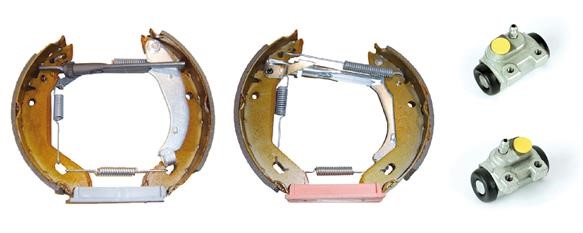 Bromsbackar, sats, Bakaxel Brembo Kit & fit K 61 059 BREMBO