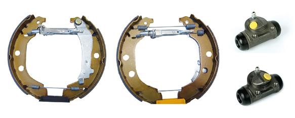 Bromsbackar, sats, Bakaxel Brembo Kit & fit K 61 066 BREMBO