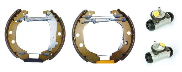 Bromsbackar, sats, Bakaxel Brembo Kit & fit K 61 067 BREMBO