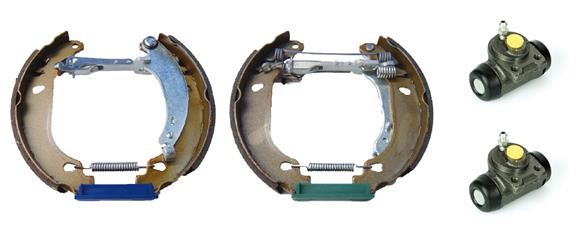 Bromsbackar, sats, Bakaxel Brembo Kit & fit K 61 073 BREMBO