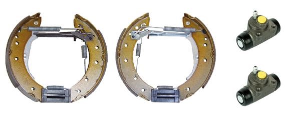 Bromsbackar, sats, Bakaxel Brembo Kit & fit K 68 056 BREMBO