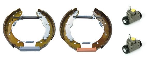Bromsbackar, sats, Bakaxel Brembo Kit & fit K 68 060 BREMBO