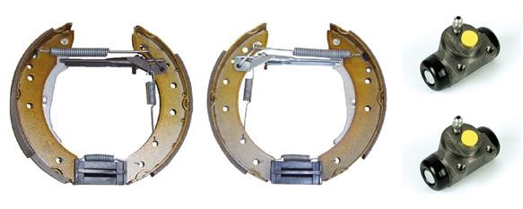 Bromsbackar, sats, Bakaxel Brembo Kit & fit K 68 065 BREMBO