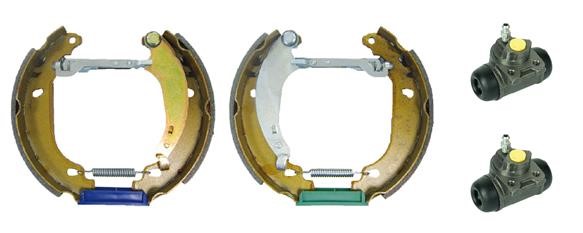 Bromsbackar, sats, Bakaxel Brembo Kit & fit K 68 067 BREMBO