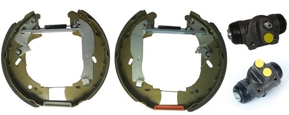Bromsbackar, sats, Bakaxel Brembo Kit & fit K 68 069 BREMBO