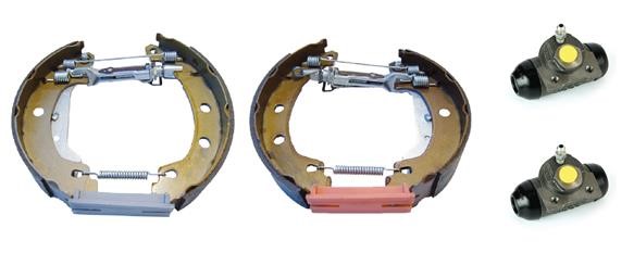 Bromsbackar, sats, Bakaxel Brembo Kit & fit K 68 070 BREMBO