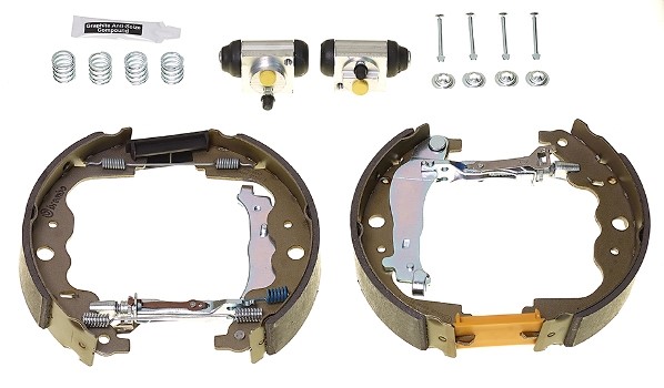 Bromsbackar, sats, Bakaxel BREMBO