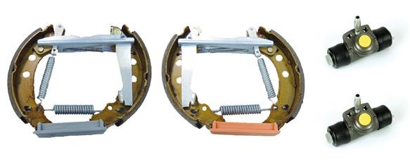 Bromsbackar, sats, Bakaxel Brembo Kit & fit K 85 010 BREMBO