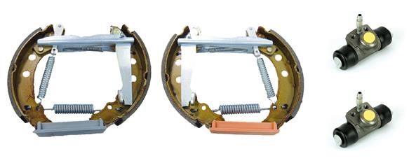 Bromsbackar, sats, Bakaxel Brembo Kit & fit K 85 011 BREMBO