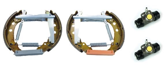 Bromsbackar, sats, Bakaxel Brembo Kit & fit K 85 018 BREMBO