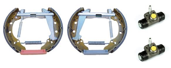 Bromsbackar, sats, Bakaxel Brembo Kit & fit K 85 029 BREMBO