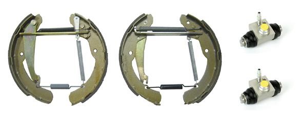 Bromsbackar, sats, Bakaxel Brembo Kit & fit K 85 046 BREMBO