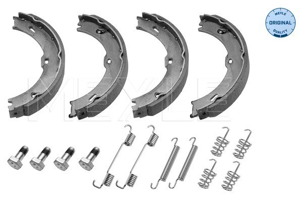 Bromsbackar, sats, parkeringsbroms, Bakaxel Meyle 014 533 0001/S MEYLE
