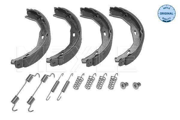 Bromsbackar, sats, parkeringsbroms, Bakaxel Meyle 014 533 0003/S MEYLE