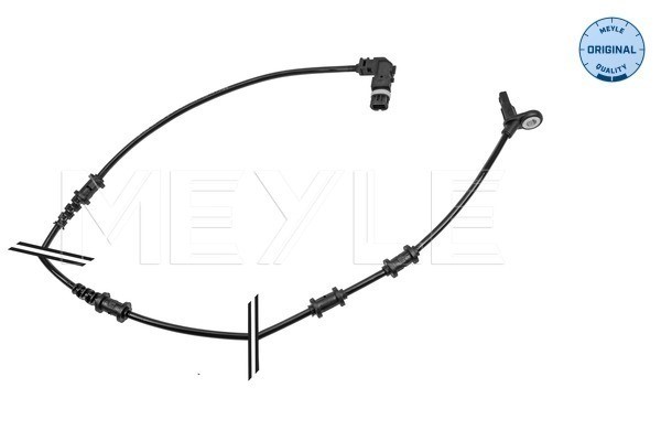 ABS-givare, Sensor, hjulvarvtal, Fram, höger eller vänster Meyle MEYLE ABS-givare, Sensor, hjulvarvtal, Fram, höger eller vänster Meyle MEYLE