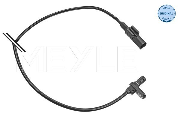 ABS-givare, Sensor, hjulvarvtal, Bakaxel vänster Meyle 014 800 01 MEYLE