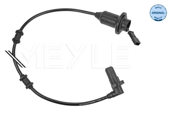 ABS-givare, Sensor, hjulvarvtal, Bakaxel vänster Meyle 014 899 00 MEYLE