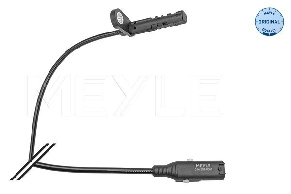 ABS-givare, Sensor, hjulvarvtal, Bakaxel vänster, Fram, höger ell MEYLE