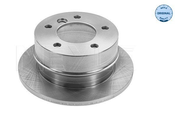 Bromsskiva Solid, Bakaxel Meyle 015 523 2075 MEYLE