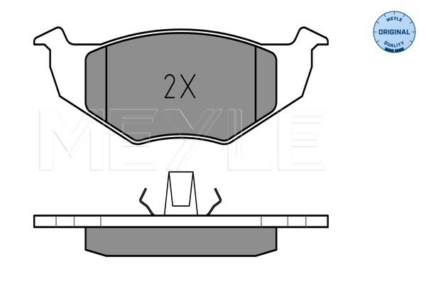 Bromsbeläggsats, Framaxel Meyle 025 218 6617 MEYLE
