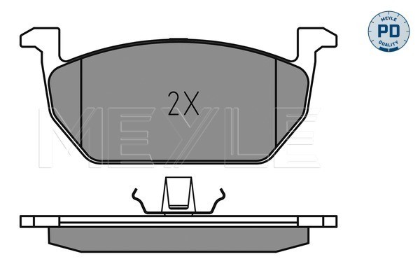 Bromsbeläggsats, Framaxel Meyle 025 220 3517/PD MEYLE