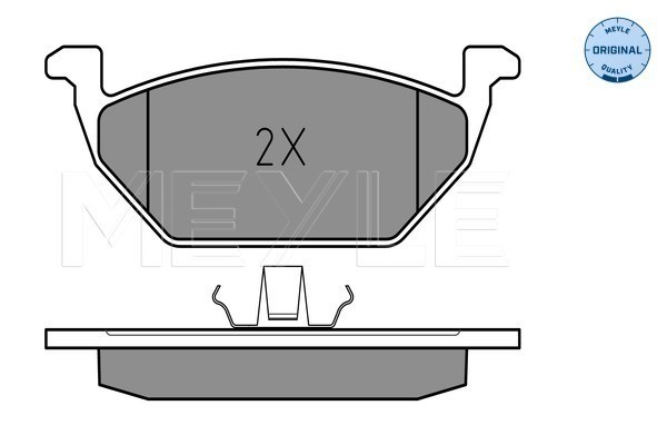 Bromsbeläggsats, Framaxel Meyle 025 231 3119/W MEYLE