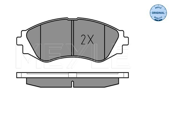 Bromsbeläggsats, Framaxel Meyle 025 232 3417/W MEYLE