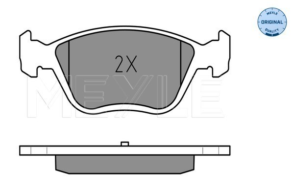 Bromsbeläggsats, Framaxel Meyle 025 232 8919/W MEYLE