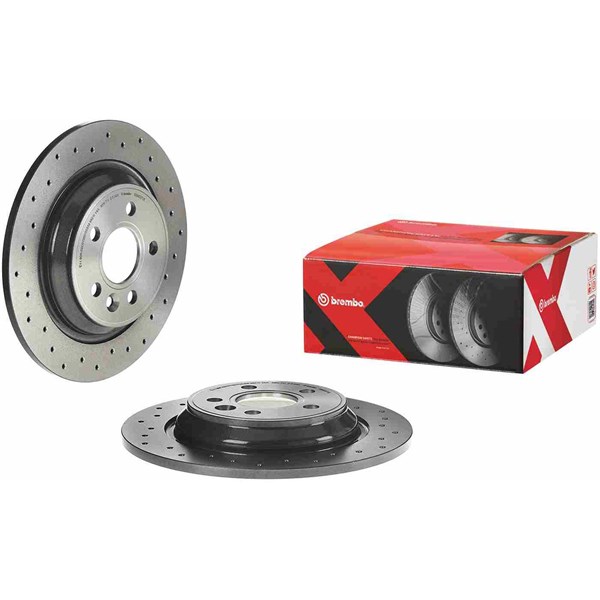 Bromsskiva, Bakaxel BREMBO