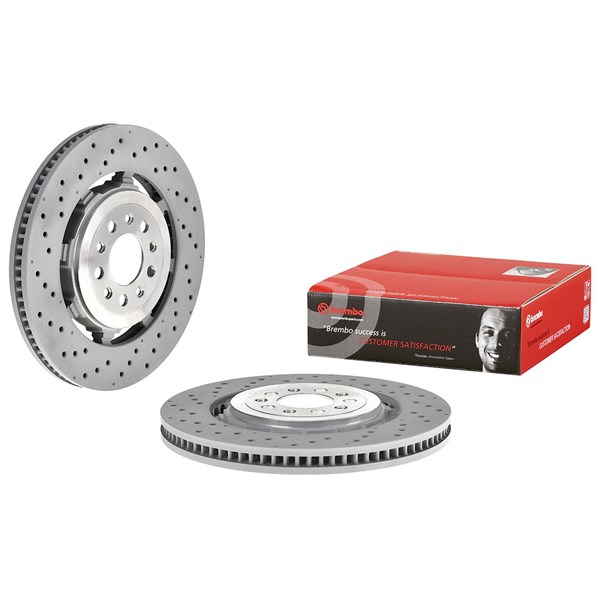 Bromsskiva Ventilerad, Framaxel Brembo 09.C505.33 BREMBO