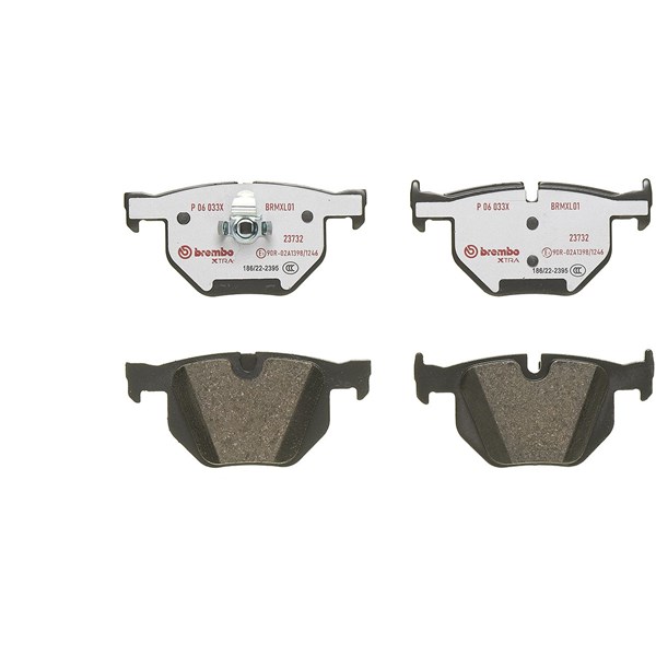 Bromsbeläggsats, Bakaxel Brembo Brembo xtra line P 06 033X BREMBO