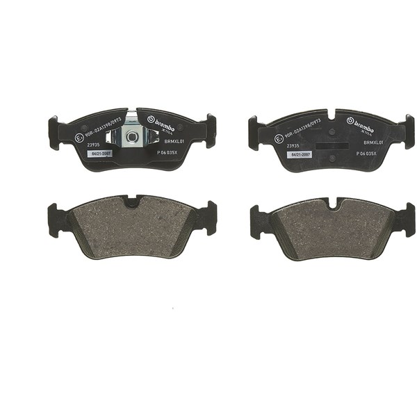 Bromsbeläggsats, Framaxel Brembo Brembo xtra line P 06 035X BREMBO Bromsbeläggsats, Framaxel Brembo Brembo xtra line P 06 035X BREMBO