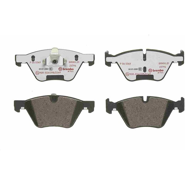 Bromsbeläggsats, Framaxel Brembo Brembo xtra line P 06 036X BREMBO
