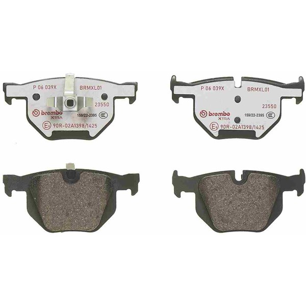 Bromsbeläggsats, Bakaxel Brembo Brembo xtra line P 06 039X BREMBO