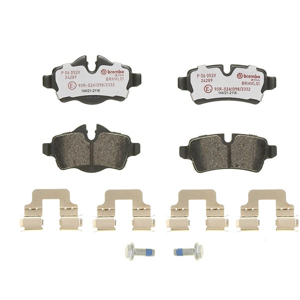 Bromsbeläggsats, Bakaxel Brembo Brembo xtra line P 06 052X BREMBO Bromsbeläggsats, Bakaxel Brembo Brembo xtra line P 06 052X BREMBO