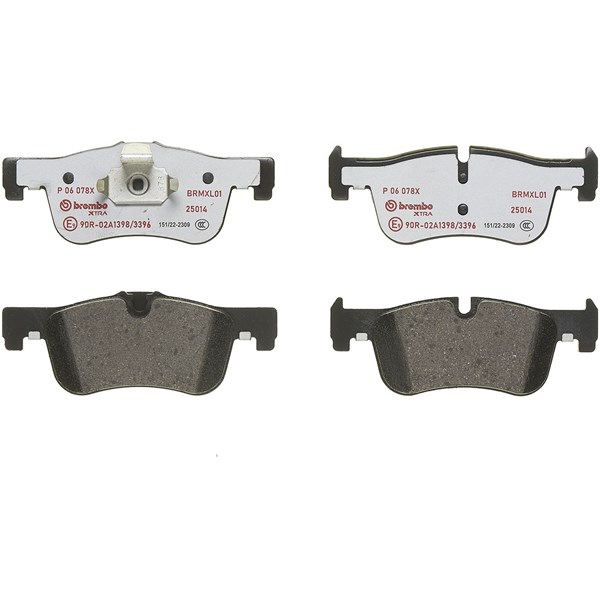 Bromsbeläggsats, Framaxel Brembo Brembo xtra line P 06 078X BREMBO