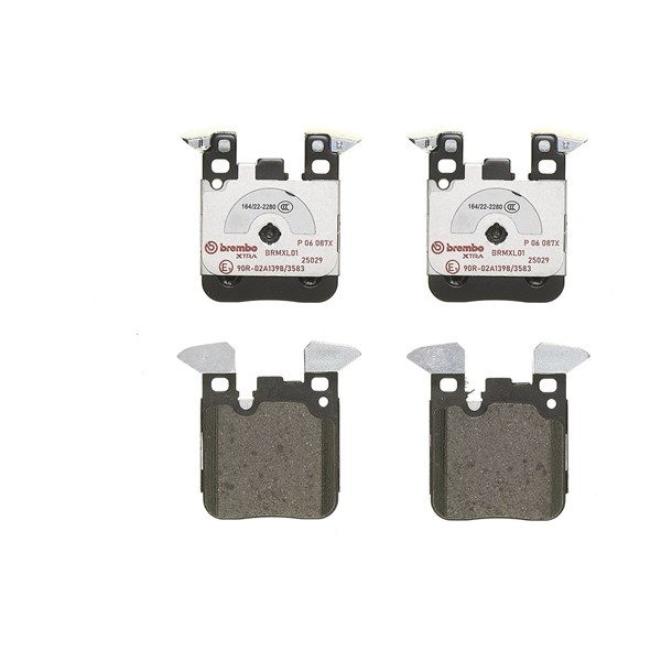 Bromsbeläggsats, Bakaxel Brembo Brembo xtra line P 06 087X BREMBO