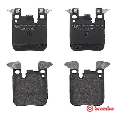 Bromsbeläggsats, Bakaxel Brembo P 06 095 BREMBO