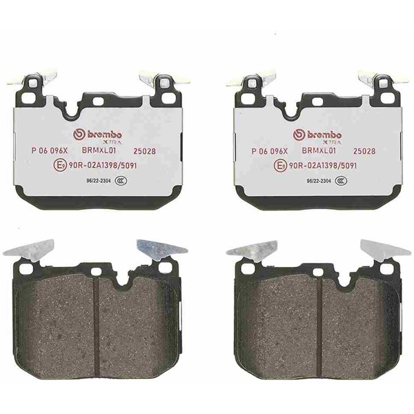 Bromsbeläggsats, Framaxel Brembo Brembo xtra line P 06 096X BREMBO