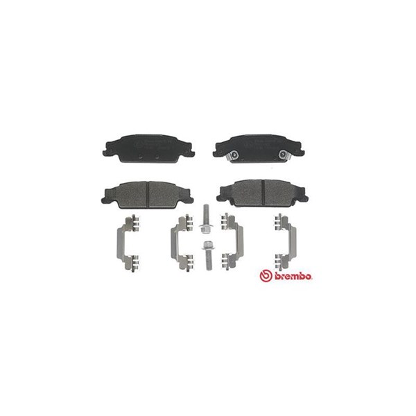 Bromsbeläggsats, Bakaxel Brembo P 09 007 BREMBO
