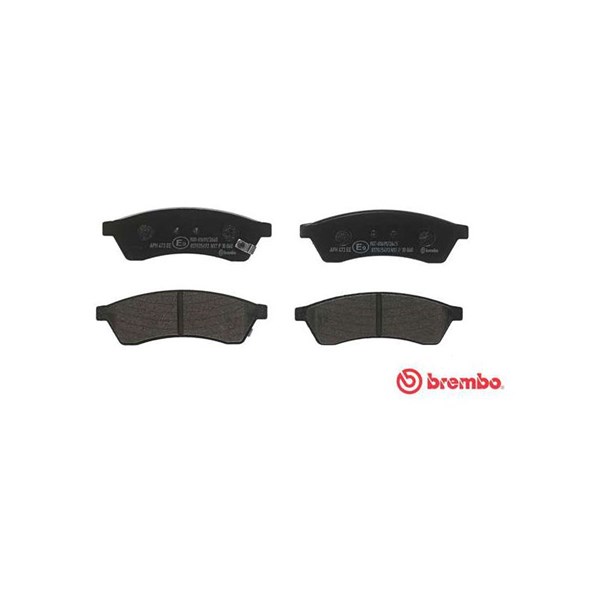 Bromsbeläggsats, Bakaxel Brembo P 10 060 BREMBO