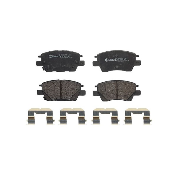 Bromsbeläggsats, Framaxel Brembo P 10 073 BREMBO