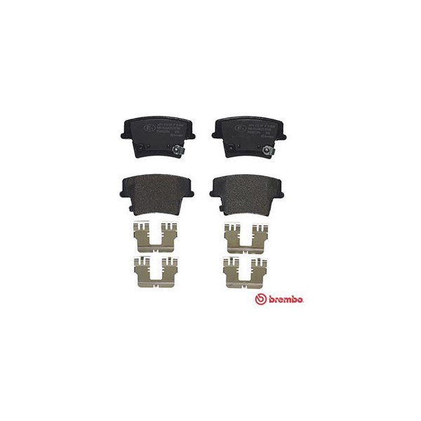 Bromsbeläggsats, Bakaxel Brembo P 11 040 BREMBO