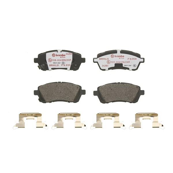 Bromsbeläggsats, Framaxel Brembo Brembo xtra line P 16 013X BREMBO